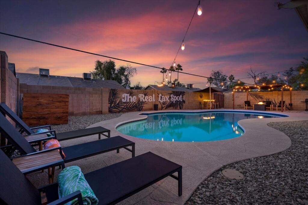 Modern Tempe Home With Heated Pool, Asu Luaran gambar