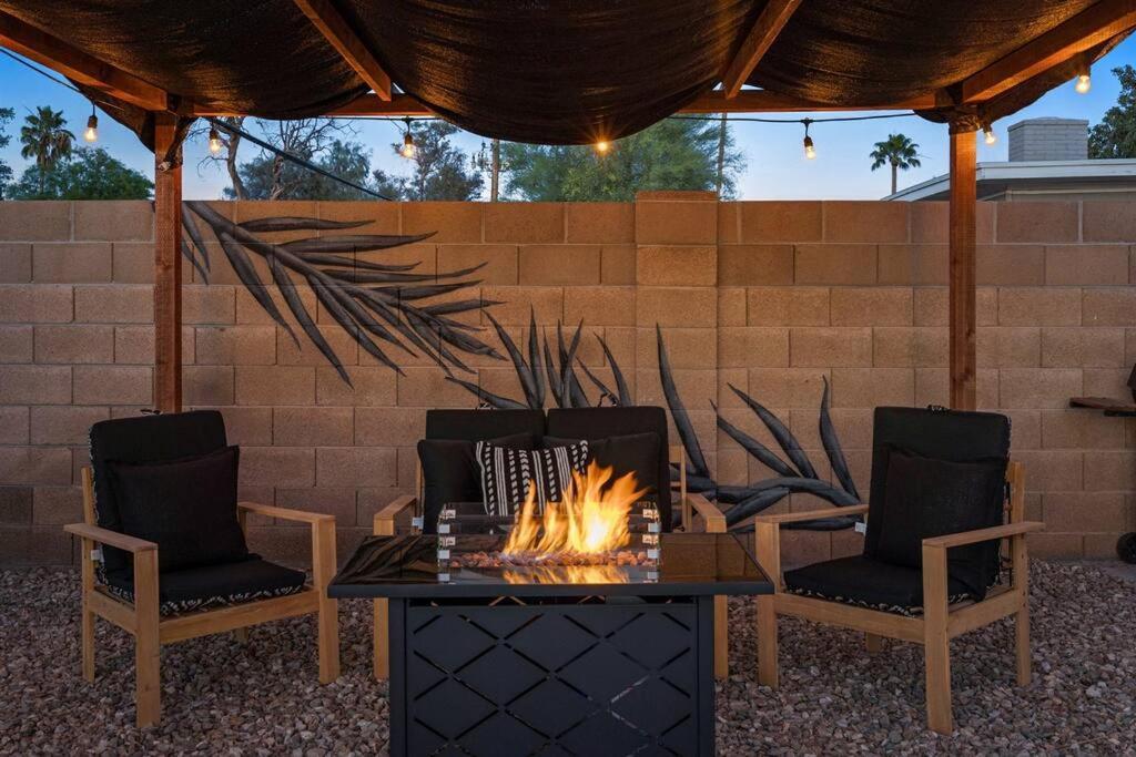 Modern Tempe Home With Heated Pool, Asu Luaran gambar